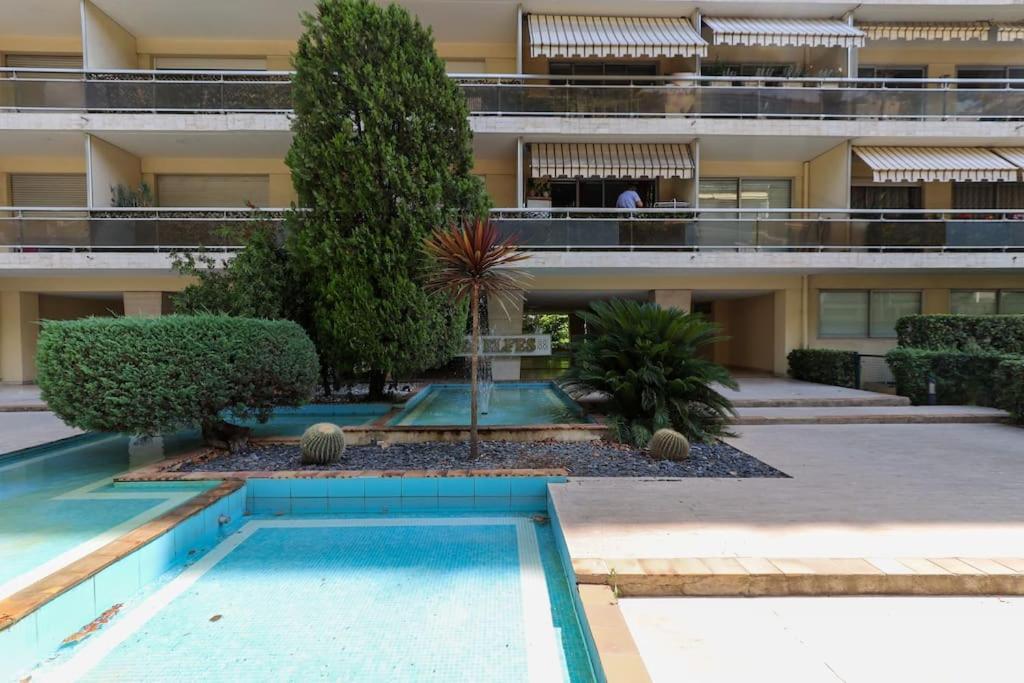 Cosy Appartement, Centre-Ville Cannes, Terrasse, Clim Bagian luar foto