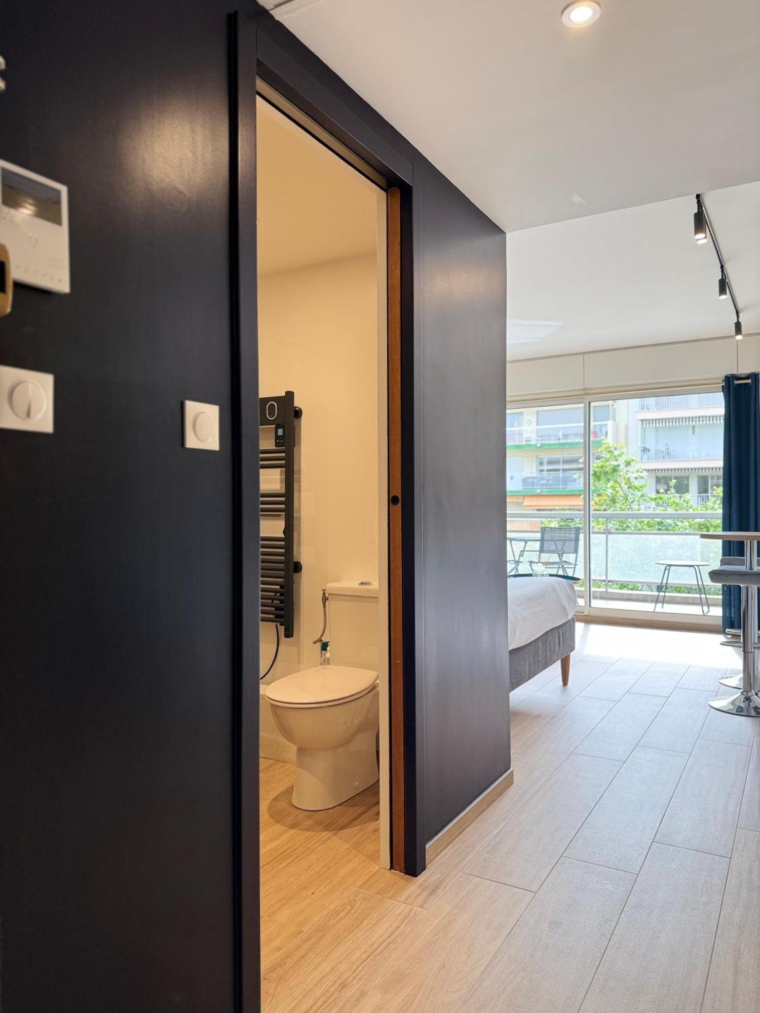 Cosy Appartement, Centre-Ville Cannes, Terrasse, Clim Bagian luar foto